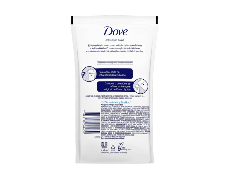 Refil-Sabonete-Liquido-Dove-Esfoliacao-Suave-Nova-Formula-200ml