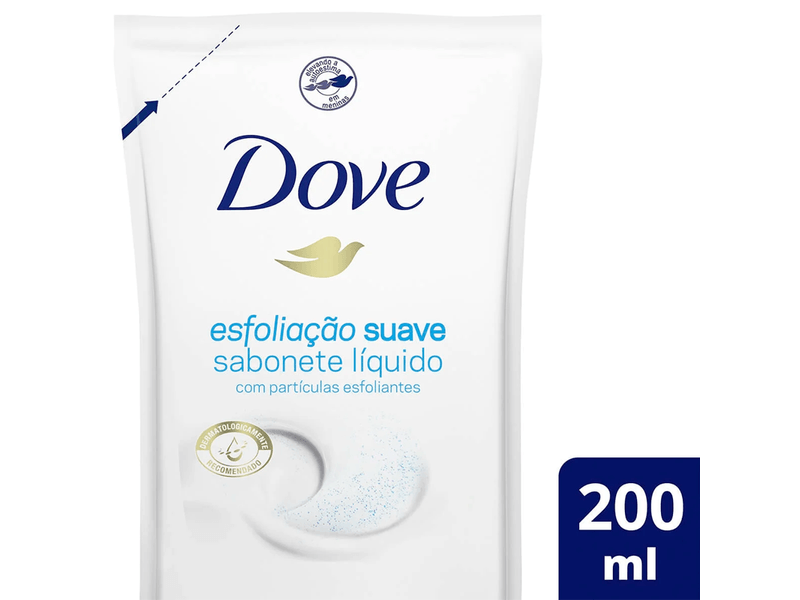 Refil-Sabonete-Liquido-Dove-Esfoliacao-Suave-Nova-Formula-200ml
