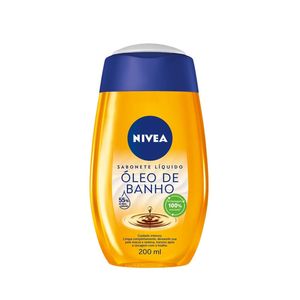 Sabonete Líquido Nivea Natural Óleo de Banho 200ml