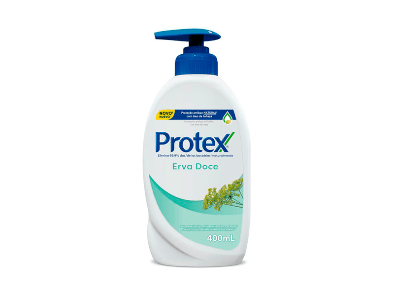 Sabonete Líquido Protex Erva Doce 400ml