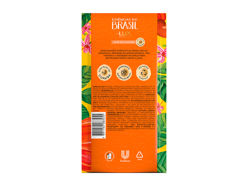 Sabonete-Liquido-para-as-Maos-Lux-Botanicals-Essencias-do-Brasil-Flor-do-Cajueiro-Refil-240ml
