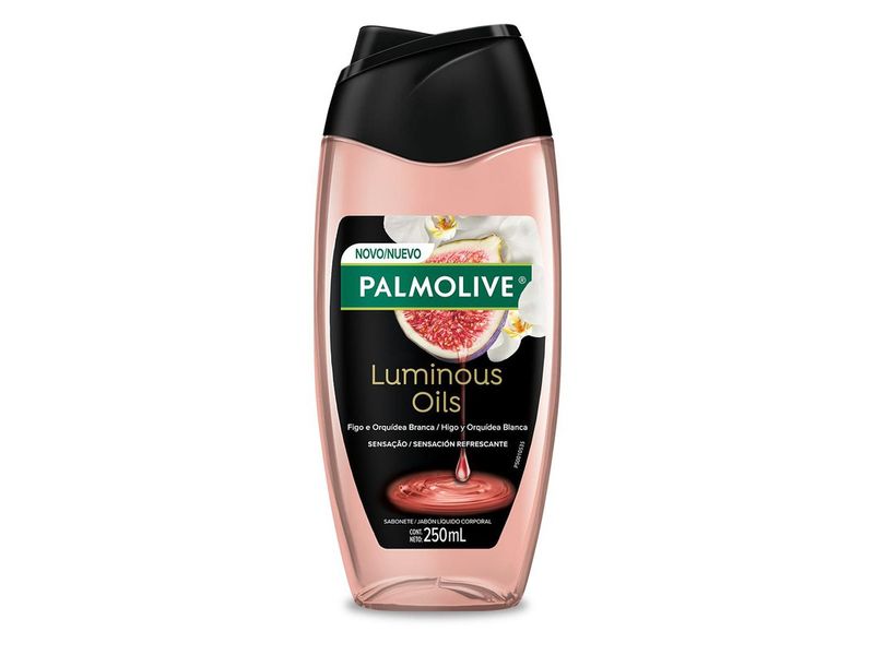 Sabonete Líquido para o Corpo Palmolive Luminous Oils Sensação Refrescante 250ml