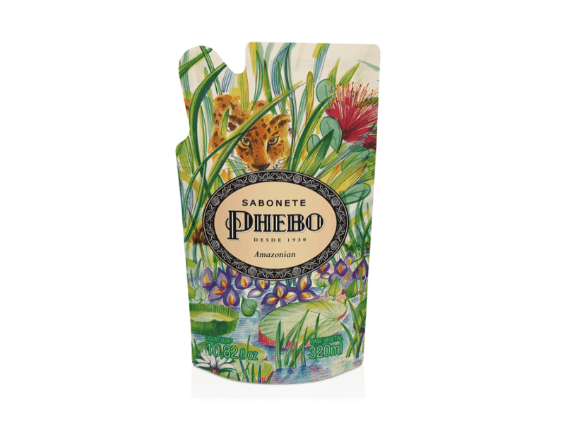 Refil Sabonete Líquido Phebo Amazonian 320ml