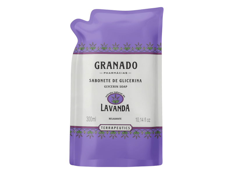 Refil Sabonete Líquido Granado Lavanda 300ml