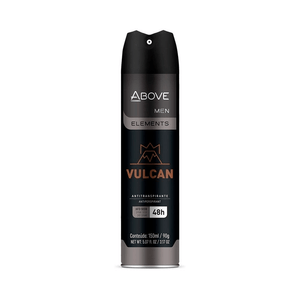 Desodorante Antitranspirante Aerossol  Above Men Vulcan 48h 150ml