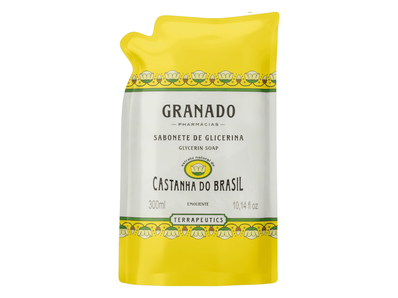 Refil Sabonete Líquido Granado Castanha do Brasil 300ml