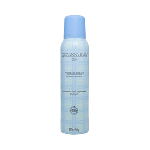 Desodorante e Antitranspirante Aerossol Giovanna Baby Blue 150ml
