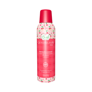 Desodorante Antitranspirante Aerossol Giovanna Baby  Cherry 150ml