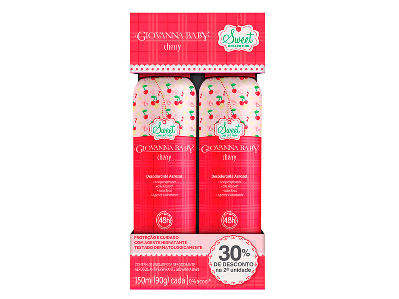 Kit-Desodorante-Antitranspirante-Aerosol-Giovanna-Baby-Cherry-2-Unidades-150ml