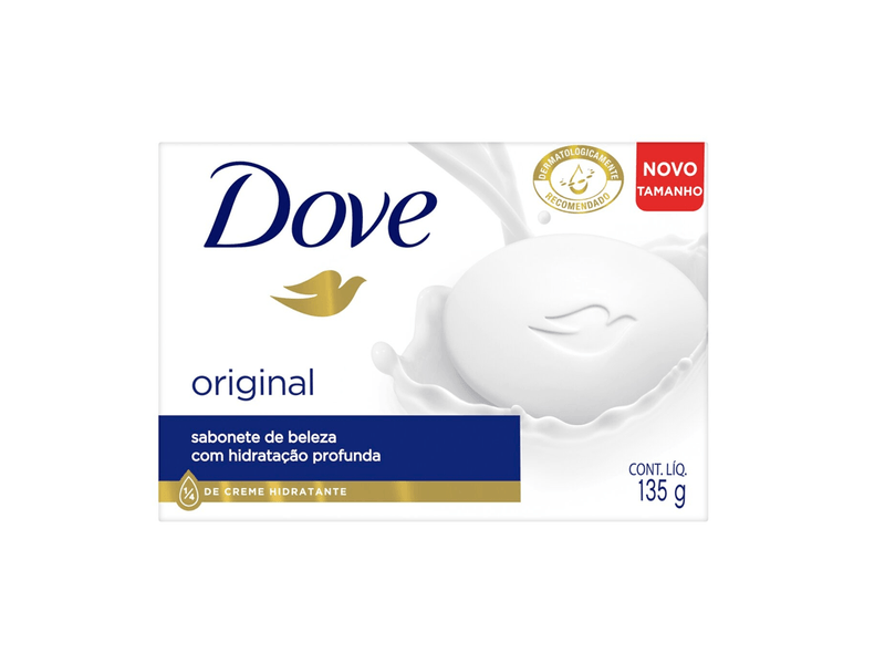 Sabonete em Barra Dove Original Hidratação Profunda 135g