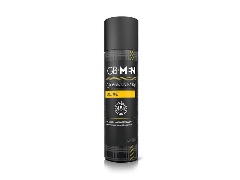 Desodorante-Aerosol-Antiperspirante-GB-Men-Active-150ml