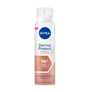 Desodorante Antitranspirante Aerosol Feminino Nivea Clinical Derma Protect 150ml