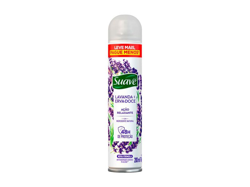 Desodorante-Antitranspirante-Aerosol-Suave-Lavanda-e-Erva-Doce-200ml