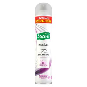 Desodorante Antitranspirante Aerosol Suave Invisível 200ml