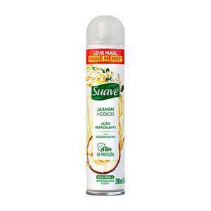 Desodorante Antitranspirante Aerosol Suave Jasmin e Coco 200ml