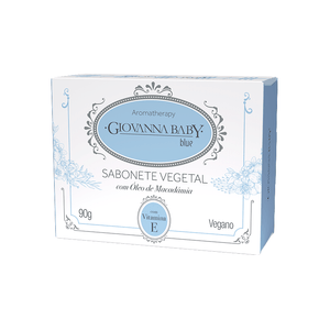 Sabonete Vegetal Em Barra Giovanna Baby Blue 90g
