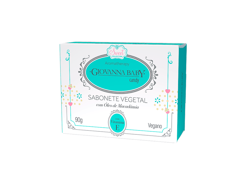 Sabonete Vegetal Em Barra Giovanna Baby Candy 90g
