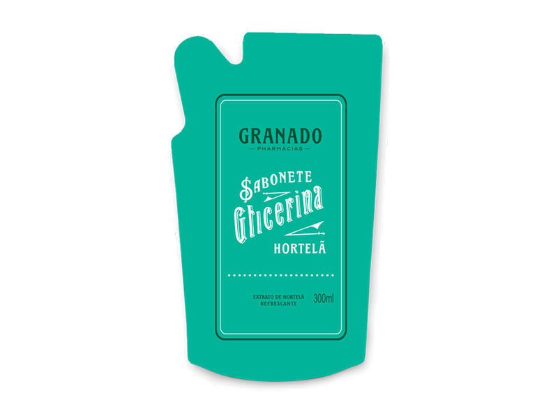 Refil-Sabonete-Liquido-de-Glicerina-Granado-Hortela-300ml