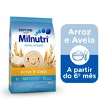 Cereal Infantil Milnutri Arroz e Aveia 230g