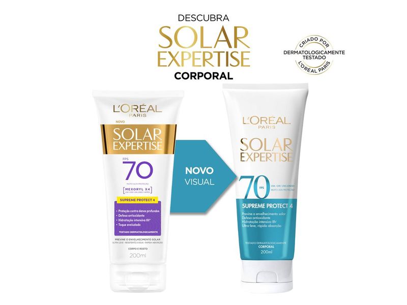 Protetor-Solar-Corporal-L-Oreal-Paris-Solar-Expertise-Supreme-Protect-4-FPS70-200ml