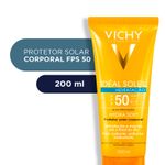 Protetor-Solar-Corporal-Vichy-Ideal-Soleil-Hydrasoft-FPS50-200ml