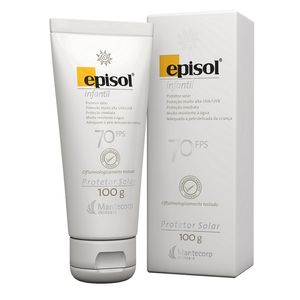 Protetor Solar Episol Infantil FPS70 100g