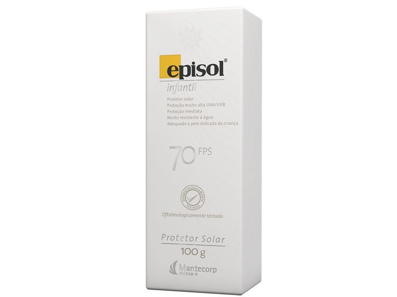 Protetor-Solar-Episol-Infantil-FPS70-100g