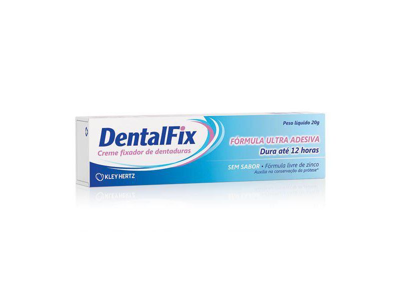 Fixador Dentalfix Creme Sem Sabor 20g