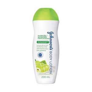 Loção Body Hidratante Johnson's Nutrição Fortalecedora 200ml