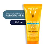 Protetor-Solar-Corporal-Vichy-Ideal-Soleil-Hydrasoft-FPS30-200ml