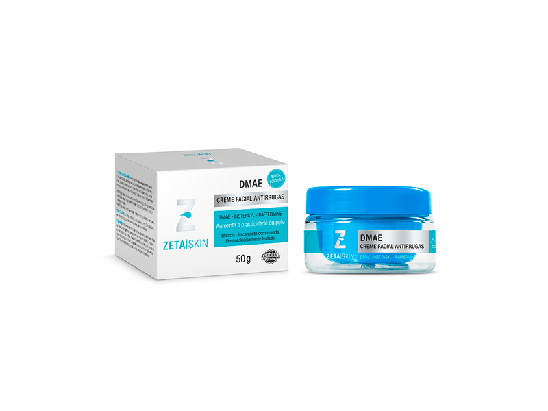 Creme-Facial-Zeta-Skin-DMAE-Antirrugas-50g