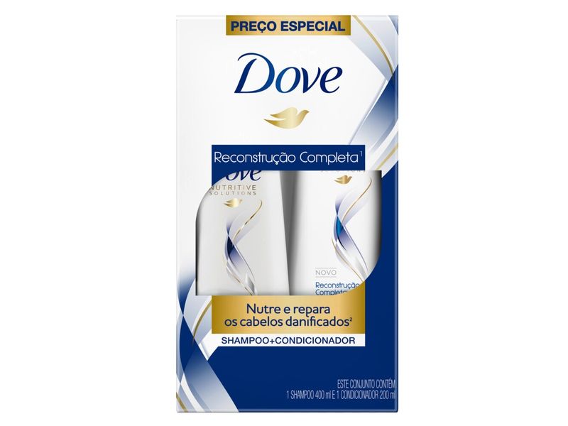 Kit-Shampoo-Dove-Reconstrucao-Completa-400ml---Condicionador-Dove-Reconstrucao-Completa-200ml