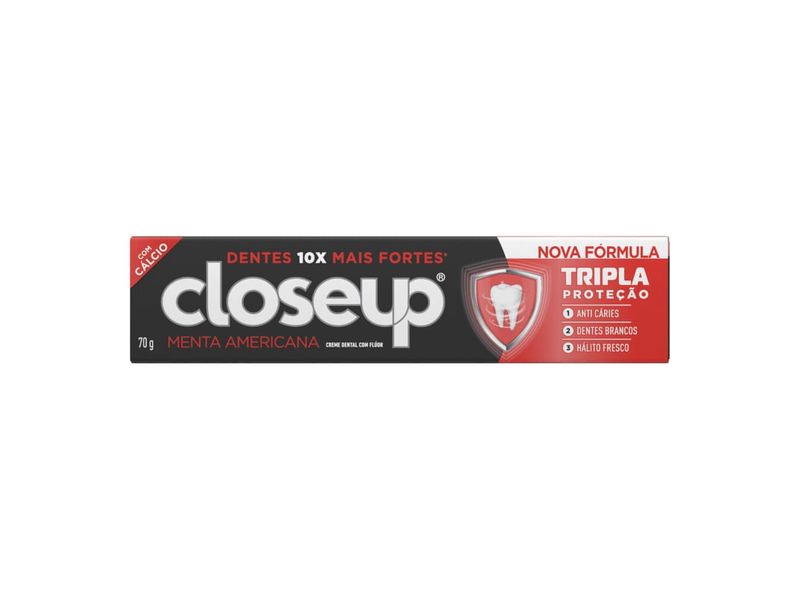 Creme-Dental-Closeup-Tripla-Protecao-Menta-Americana-70g