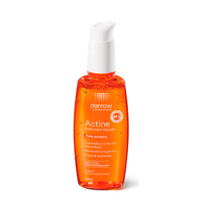 Sabonete Líquido Actine Darrow Pele Oleosa e Acneica 140ml