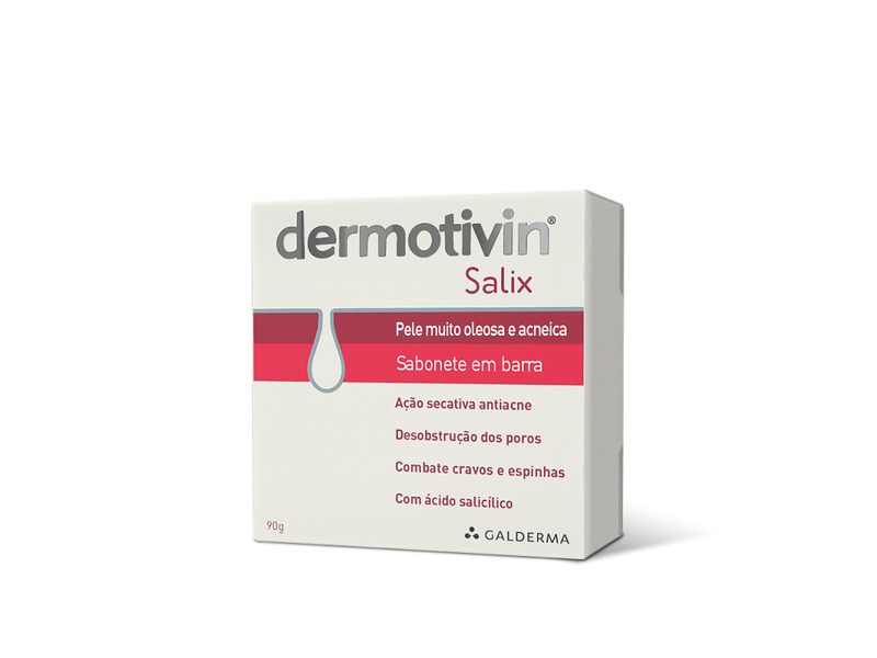 Sabonete em Barra Dermotivin Salix 90g