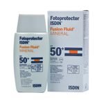 Protetor Solar Isdin Fusion Fluid Mineral FPS50 50 ml
