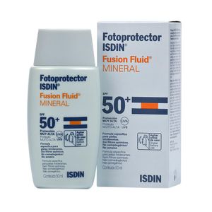 Protetor Solar Isdin Fusion Fluid Mineral FPS50 50ml