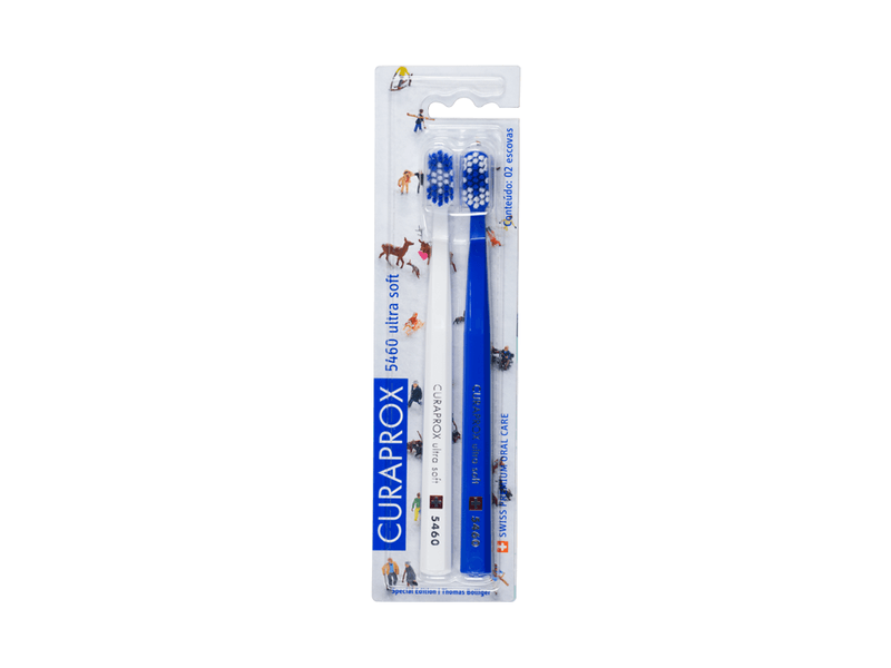 Escova-Dental-Curaprox-5460-Ultra-Soft-Com-2-Unidades