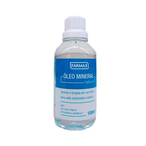 Óleo Mineral Natural Farmax 100ml