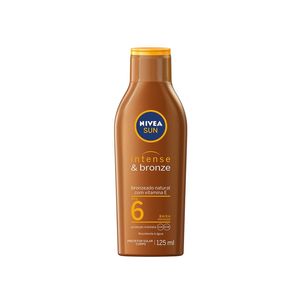 Loção Bronzeadora Nivea Sun Intense & Bronze FPS6 125ml