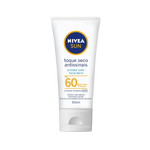 Protetor Solar Facial Antissinais Nivea Sun Toque Seco FPS60 50ml