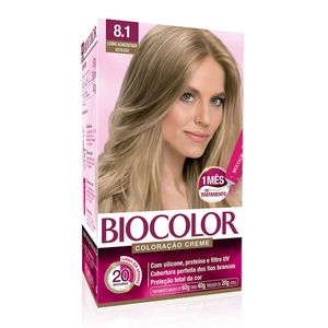 Coloração Creme Biocolor Louro Acinzentado Estiloso 8.1