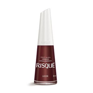 Esmalte Risqué Vermelho Cremoso Licor 8ml