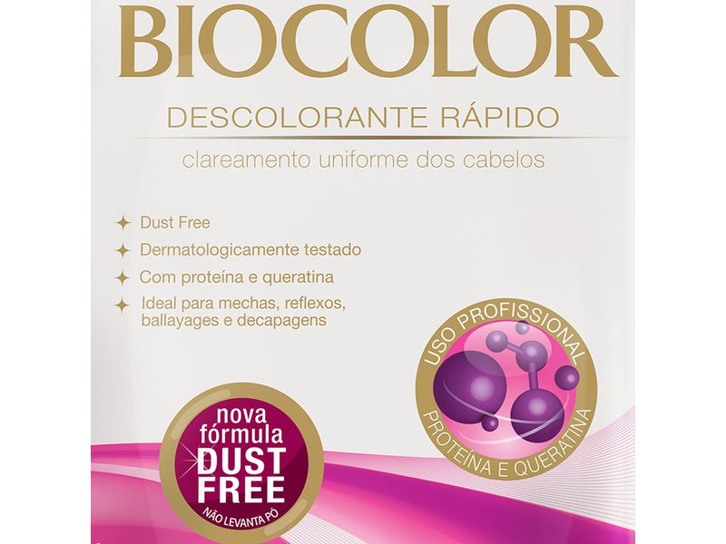 Pó Descolorante Biocolor Proteína e Queratina Sachê 20g