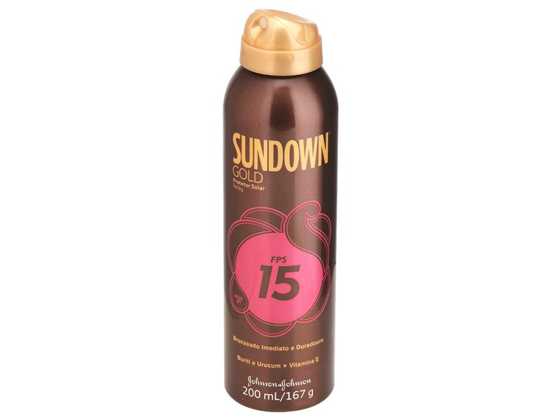 Protetor-Solar-Sundown-Gold-Spray-FPS15-200ml