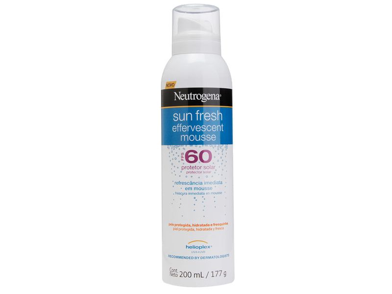 Protetor-Solar-Neutrogena-Sun-Fresh-Mousse-Efervescente-FPS60-200ml