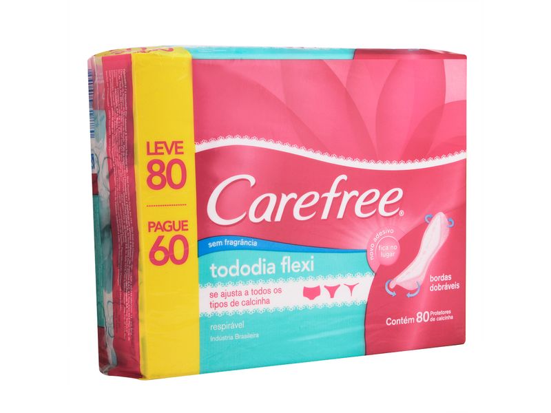 Protetor-Carefree-todo-dia-Flexi-Sem-fragrancia-80-Unidades