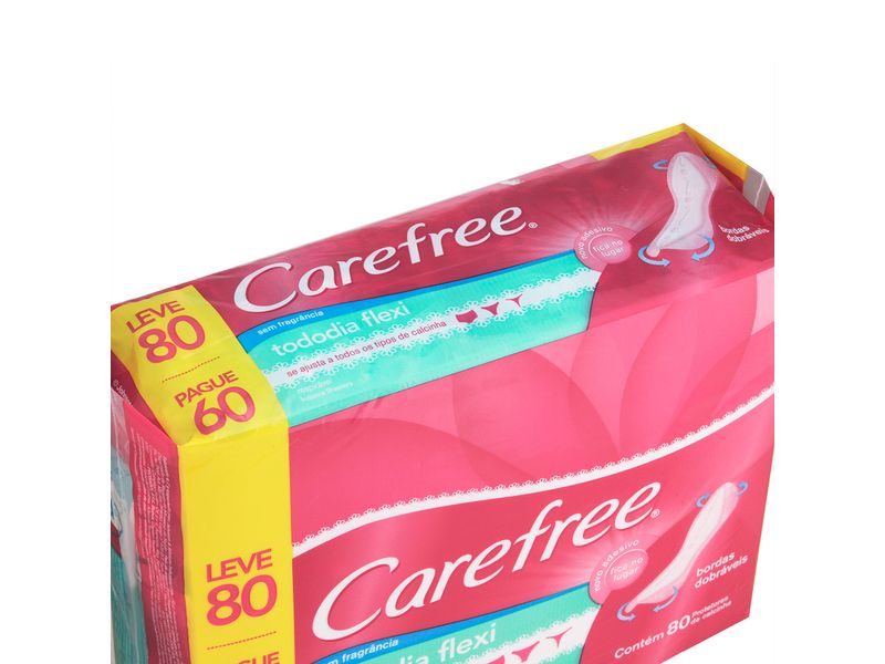 Protetor-Carefree-todo-dia-Flexi-Sem-fragrancia-80-Unidades