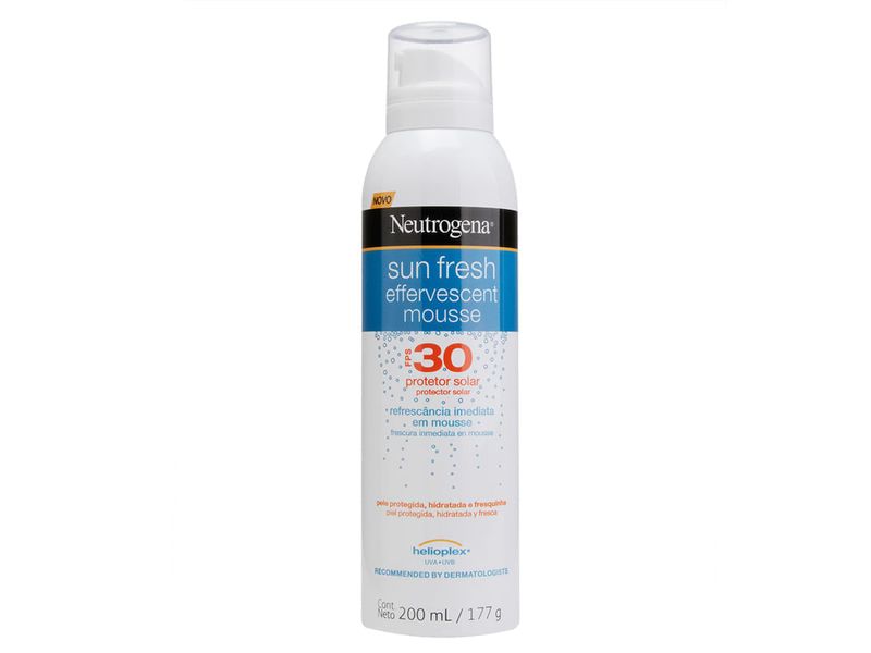 Protetor-Solar-Neutrogena-Sun-Fresh-Mousse-Efervescente-FPS30-200ml
