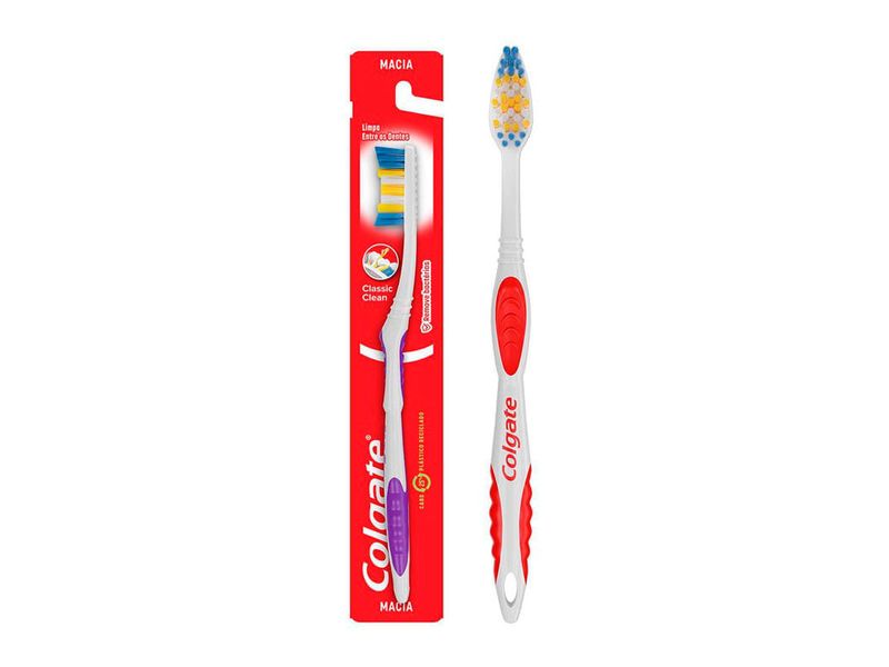 Escova Dental Colgate Classic Clean Macia 1 Unidade